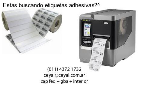 Estas buscando etiquetas adhesivas?^
